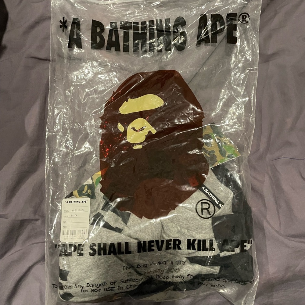BAPE LONG SLEEVE SHIRT